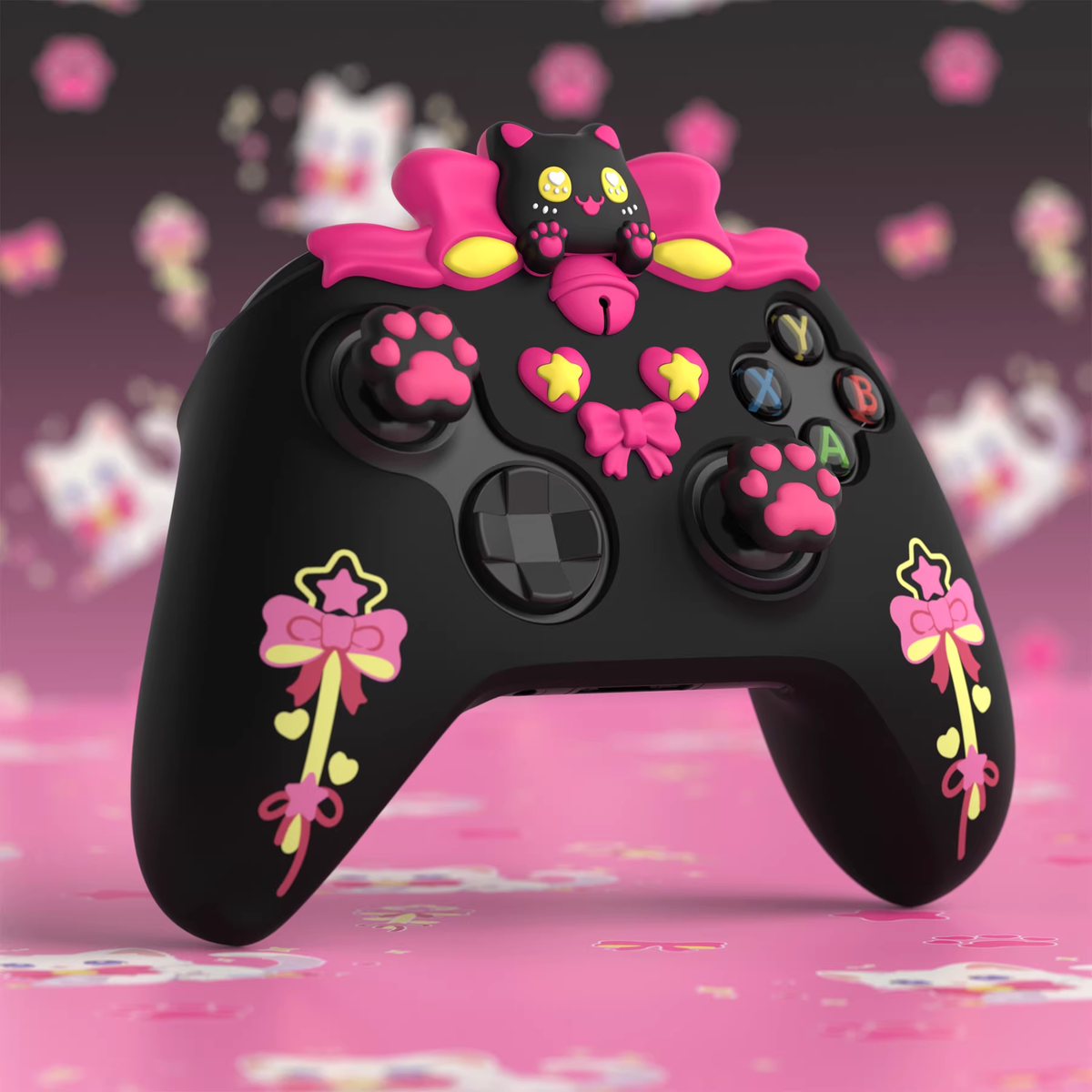 Xbox Series X/S - Sweetheart Kitty Cartoon Silicone Anti-Slip Wireless Controller Cover - i-Station Mobile Phone & Electronic Device Repair and Accessories