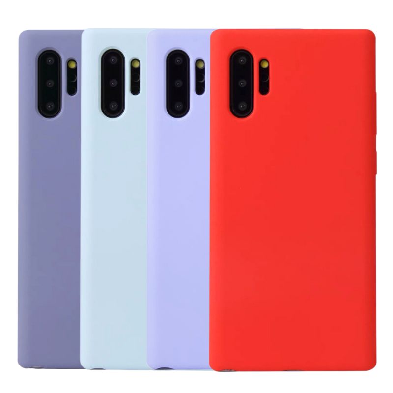 Load image into Gallery viewer, Samsung Galaxy Note 10(4G/5G)/Plus(4G/5G) - Full Wrap Soft Solid Color Liquid Silicone Essentials Series Case
