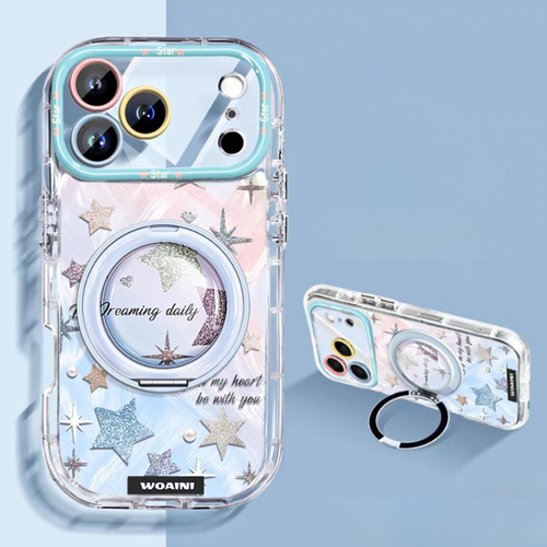 [Built-in Stand] Apple iPhone 17/Air/Pro/Pro Max - Star Airbag Full-Protection Shockproof Phone Case