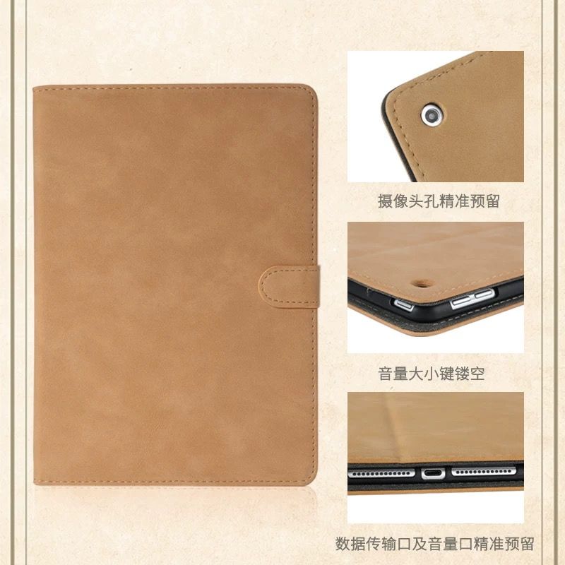 Load image into Gallery viewer, Apple iPad Mini 5/5th Gen (2019) 7.9&quot; - PU Leather Retro Style Matte Texture Essentials Series Case
