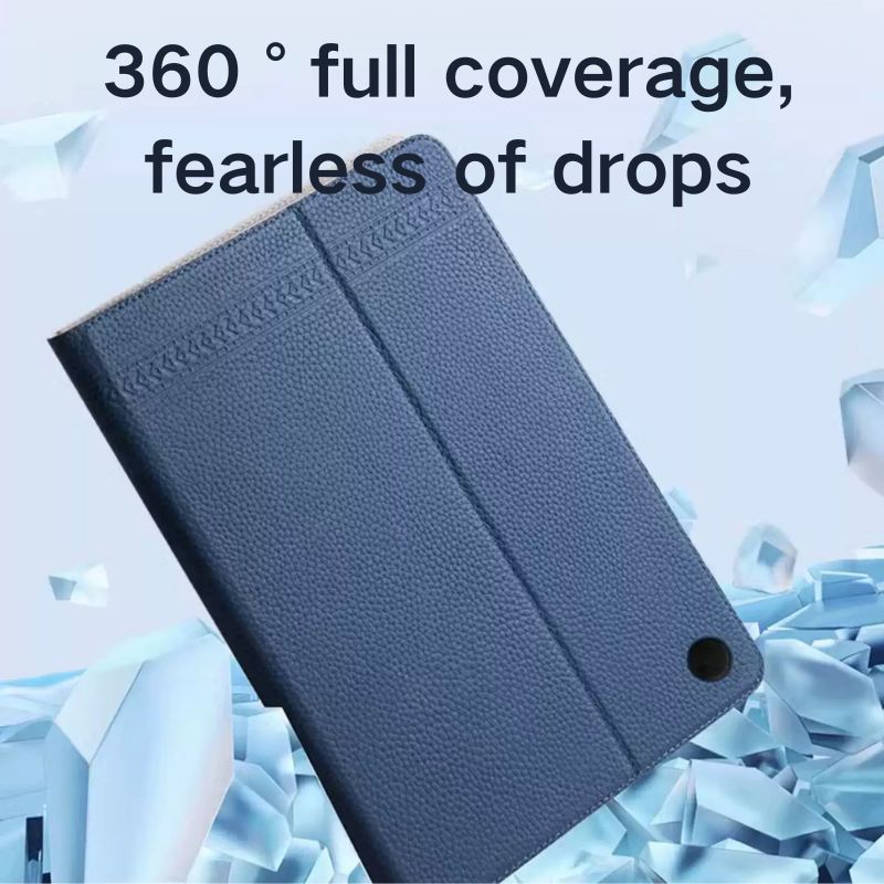 Load image into Gallery viewer, Samsung Galaxy Tab A9 2023 8.7&quot; (SM-X110/X115) - Soft Full Cover Genuine Leather Slim Flip Cover Case
