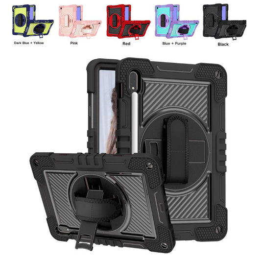 [Built-in Stand] Samsung Galaxy Tab A7 lite 8.7" 2021 (T220/T225) - 360 Degree Rotating Shockproof Protection Case With Hand & Shoulder Strap