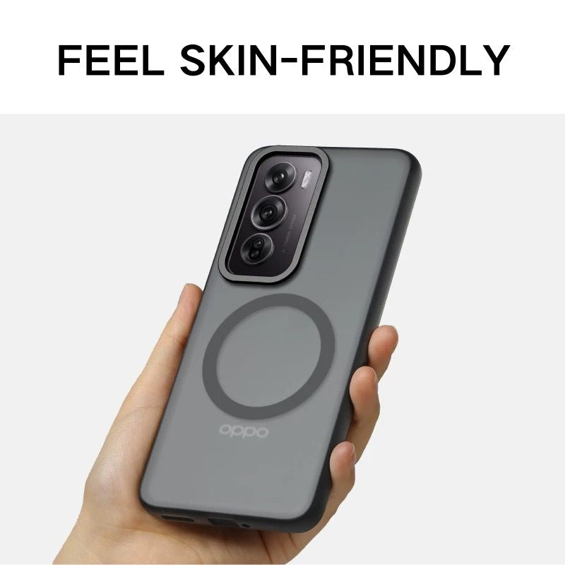 Load image into Gallery viewer, [Magsafe Compatible] Oppo Reno 12 (CPH2625)/Pro(CPH2629) - Soft  Frosted Silicone Magnetic Shockproof Essentials Series Case
