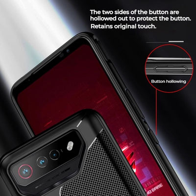ASUS Rog Phone 7 - Full Coverage Shockproof & Heat Dissipation Essentials Series Case - i-Station Mobile Phone & Electronic Device Repair and Accessories