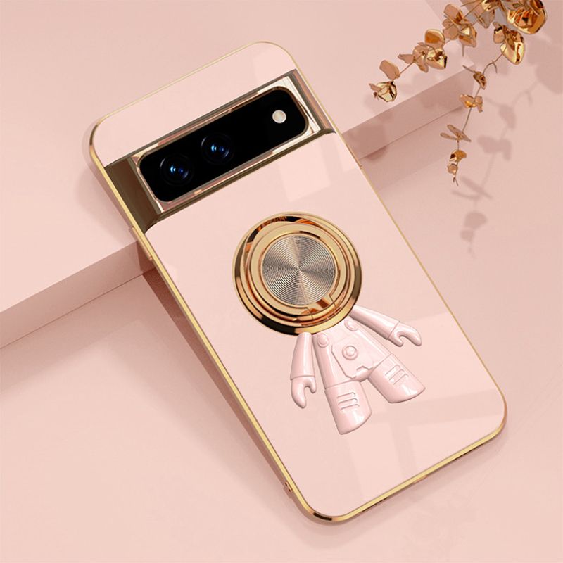 Load image into Gallery viewer, [Built-in Stand] Google Pixel 7/Pro/7A - 3D Astronaut Light &amp; Thinness Fashion-Forward Series Case
