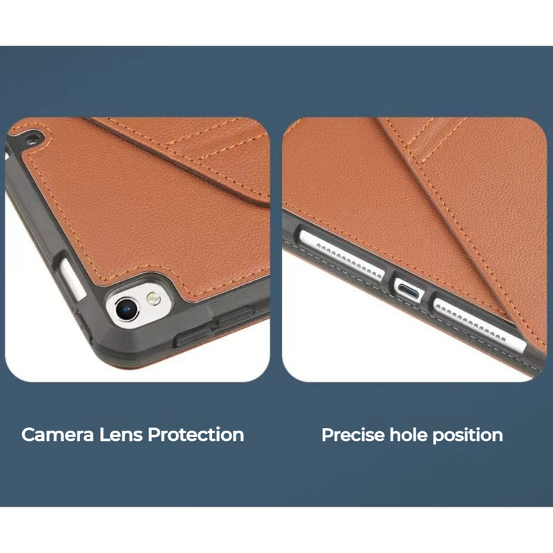 Load image into Gallery viewer, Apple iPad 7/8/9 10.2&#39;&#39; 7/8/9th Gen (2019/2020/2021) - 360 Degree Leather Full Cover Adjustable Rotation Essentials Series Case
