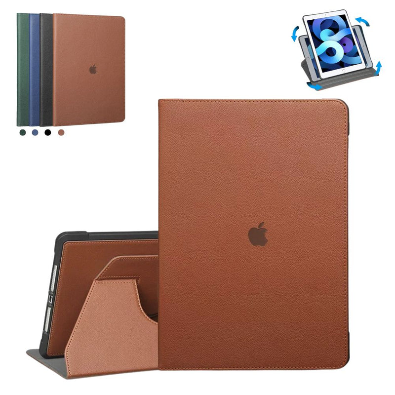 Load image into Gallery viewer, Apple iPad 7/8/9 10.2&#39;&#39; 7/8/9th Gen (2019/2020/2021) - 360 Degree Leather Full Cover Adjustable Rotation Essentials Series Case
