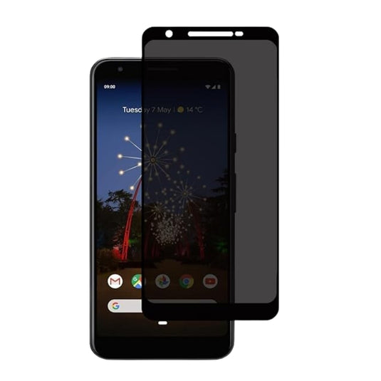 [Full Covered][Privacy] Google Pixel 3a -  9H Hardness Anti-Spy Tempered Glass Screen Protector