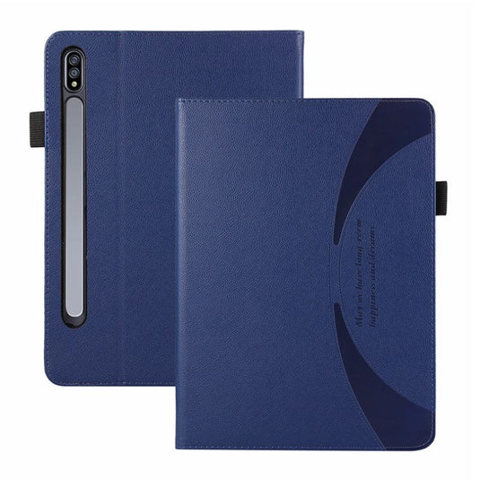 [With Card Slot] Samsung Galaxy Tab S7 & S8 & S9 & S9 FE 11" - Multi Functional Full Covered Flip Leather Case