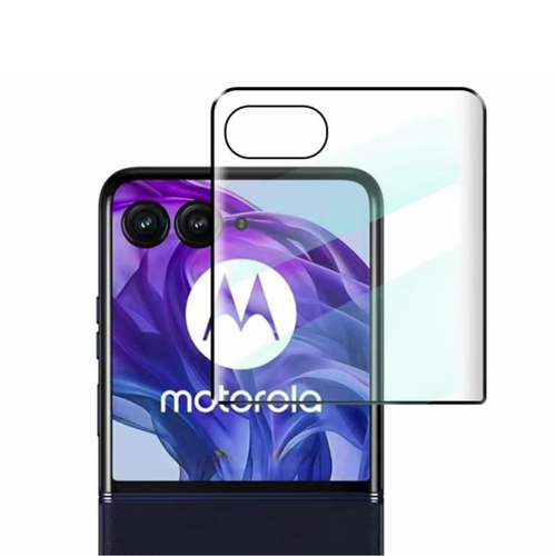 [HD] Motorola Moto Razr 50/Ultra 3D Curved Full Rear Screen Tempered Glass Film Protector - i-Station Mobile Phone & Electronic Device Repair and Accessories