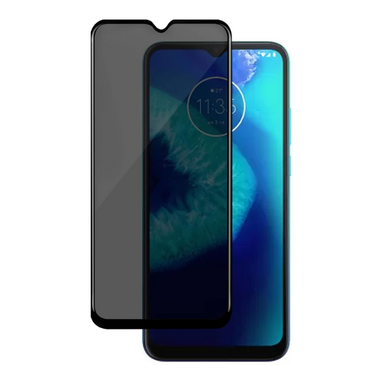 [Full Covered][Privacy] Motorola Moto G8 Power Lite -  9H Hardness Anti-Spy Tempered Glass Screen Protector