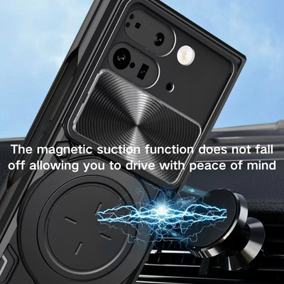 [With Slide Lens Cover][Built-in Stand] Google Pixel 9 Pro Fold Shockproof Heavy Duty Series Case - i-Station Mobile Phone & Electronic Device Repair and Accessories