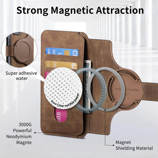 [With Card Slot] Realme 13 Pro / Plus 5G - Multi-functional Leather Wallet Case With Magnetic Flip Cover