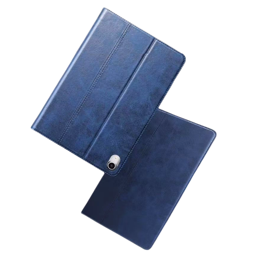 [With Pen Slot] Apple iPad Air 11-inch M2/M3 (2024/2025) - Full Coverage Shockproof Genuine Leather Case