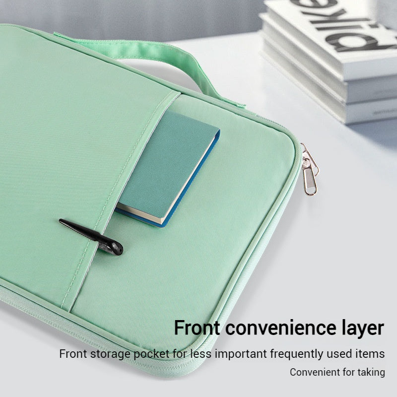 Load image into Gallery viewer, Apple iPad Pro 12.9-inch (2018/2020/2021/2022) Multi-functional 180° Opening Double-Layer Handbag Storage Bag
