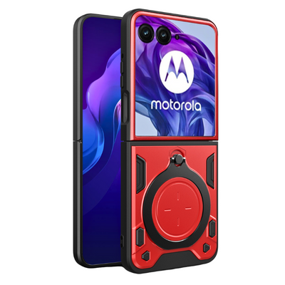 [Built-in Ring Bracket] Motorola Moto Razr 50/Ultra Minimalist Ultra-thin Shockproof Phone Stand Series Case - i-Station Mobile Phone & Electronic Device Repair and Accessories