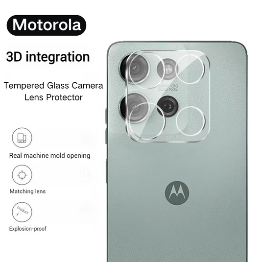 Motorola Moto G75 - 9H Transparent Back Rear Camera Lens Glass Protector