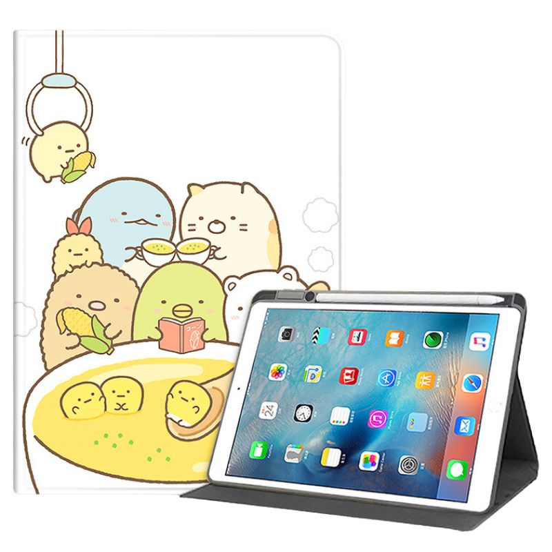 Load image into Gallery viewer, [With Pen Slot] Vivo Pad 2 12.1&quot; 2023 - Full Cover Cartoon Flip Cover Soft Case
