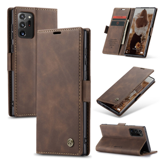 [With Card Slot] OPPO Reno13 / Pro Premium Leather Shockproof Wallet Series Case