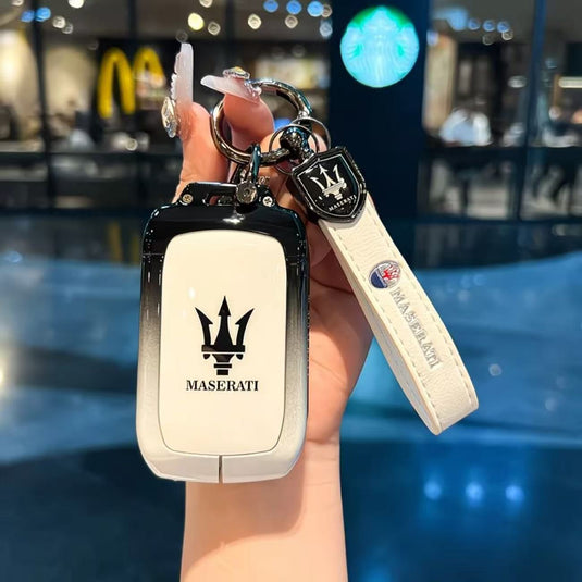 Maserati Zinc Alloy Full-Cover Stylish & Elegant Design Car Key Fob Case Cover for New Grecale MC20 Ghibli Since 2023 - i-Station Mobile Phone & Electronic Device Repair and Accessories