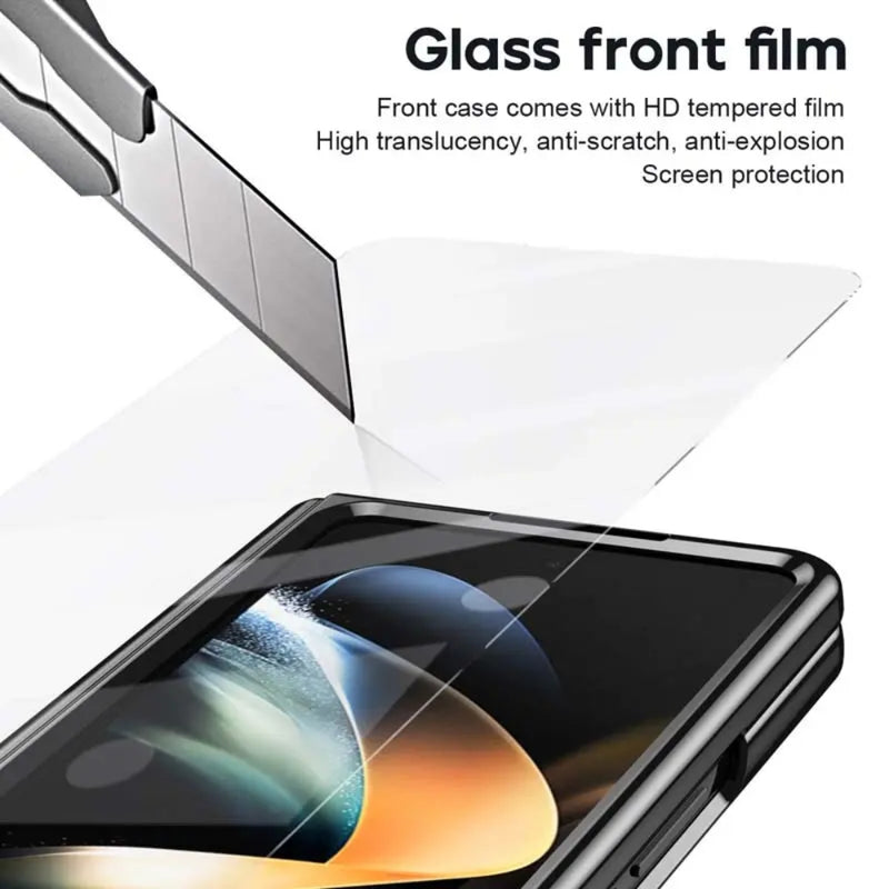 Load image into Gallery viewer, [With Card Slot] Samsung Galaxy Z Fold 5 5G (SM-F946) - Retro Leather Folding Stand Series Shockproof Case
