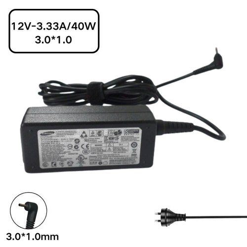 [12V-3.33A/40W][3.0*1.0] Samsung NP110S1J-K02 NP900X1A NP900X1B NP900X1B-A01 NP900X1B NP900X1B-A02US NP900X1B-A02 Laptop AC Power Supply Adapter Charger