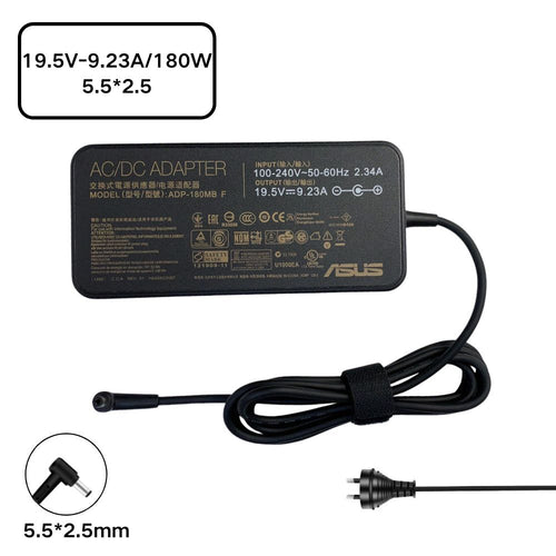 [19.5V-9.23A/180W][5.5*2.5] ASUS ROG Gaming G750JM G750JS G750JW G750JXG / MSI GE62 GE72 GS60 Laptop AC Power Supply Adapter Charger