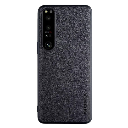 Sony Xperia 10 III - Business PU Leather Essential Series Case