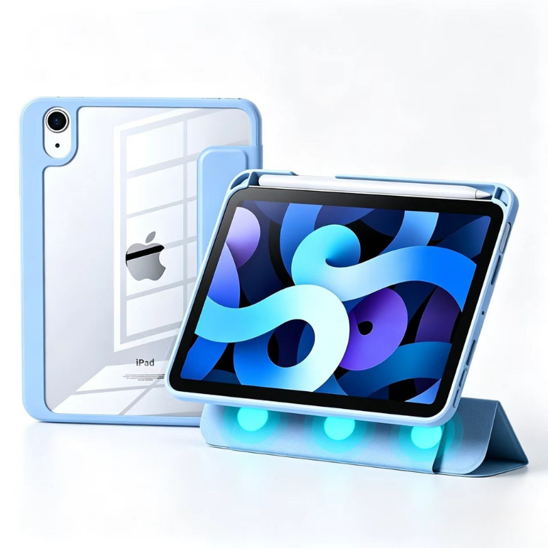 Load image into Gallery viewer, [Detachable][Buil-in Pen Slot] Apple iPad 7/8/9 10.2'' 7/8/9th Gen (2019/2020/2021) Detachable Three-fold Shockproof Leather Case - i-Station Mobile Phone &amp; Electronic Device Repair and Accessories
