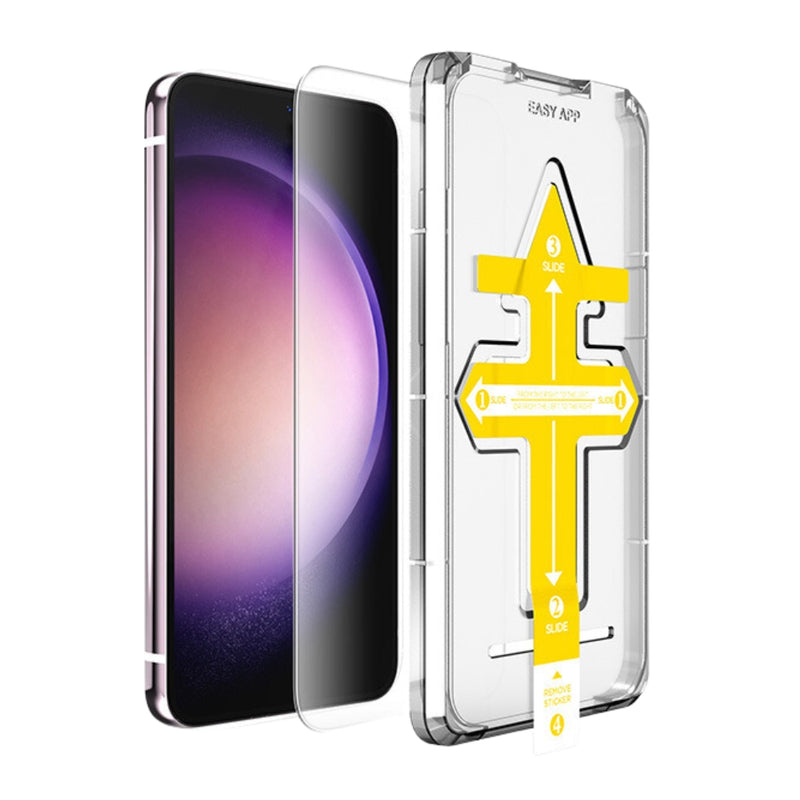 Load image into Gallery viewer, [Easy Automatic Fit Self-Installation Kit][Standard 9H] Samsung Galaxy A53 5G (A536) - Magic Box Standard Tempered Glass Screen Protector
