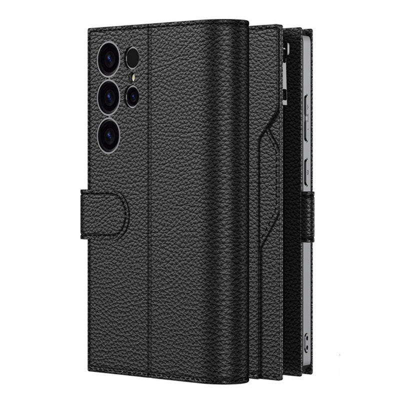 Load image into Gallery viewer, Samsung galaxy S25 Ultra 5G (SM-S938) - Multifunctional Zipper Style PU Leather Wallet Series Case
