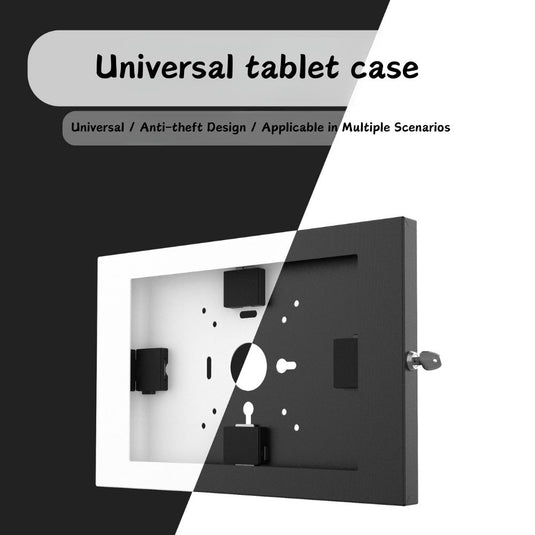 Samsung Galaxy Tab A9+/S9/S9FE/S8/A8 - Wall-mounted All-inclusive Metal Display Wall Anti-theft Universal Case With Lock