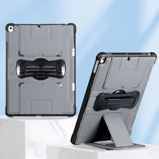 [With Pen Slot] Apple iPad 10 / 10th (2022) 10.9" - Business PU Leather Stand Series Case With 360° Free Rotation in Hand