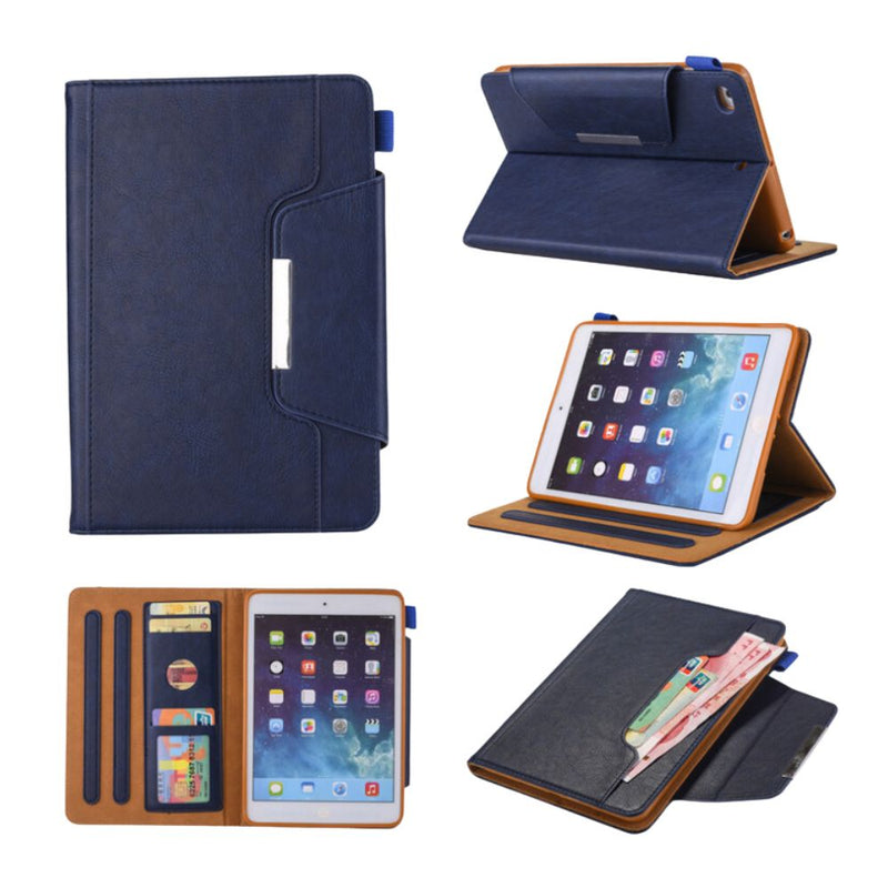 Load image into Gallery viewer, [With Card Solt] Apple iPad mini 5 7.9&quot; (2019) -  Business Drop Proof Leather Flip Stand Series Case
