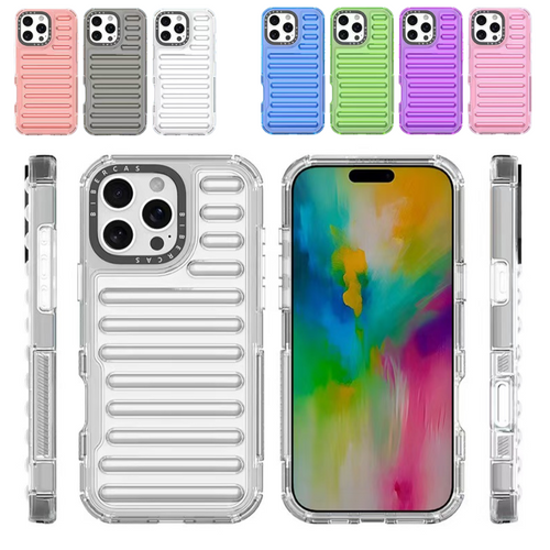 Apple iPhone 16/Plus/Pro/Pro Max Capsule Shockproof Transparent Full-Body Fashion-Forward Series Case