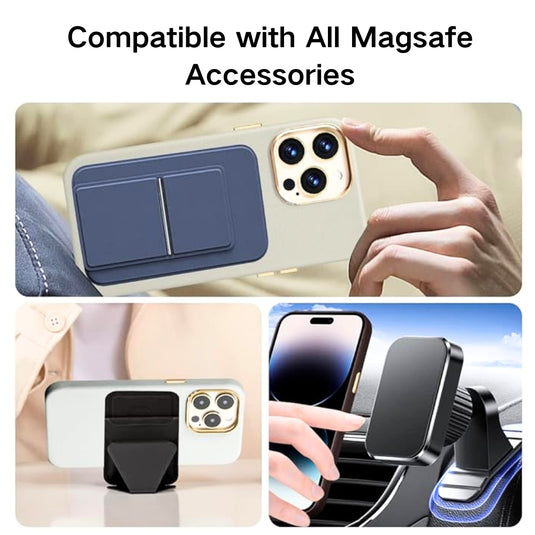 [Magsafe Compatible] Apple iPhone 12/Pro/Max - Shockproof Scratch Resistant Genuine Leather Series Case