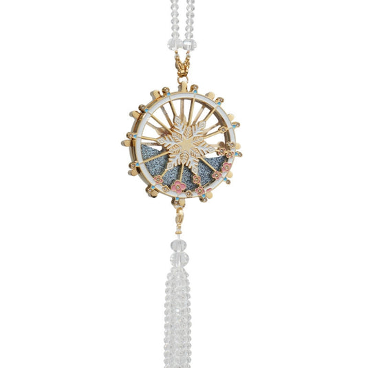 High-End Exquisite Ferris Wheel Liquid Sand Crystal Car Rearview Mirror Pendant Interior Decoration - i-Station Mobile Phone & Electronic Device Repair and Accessories