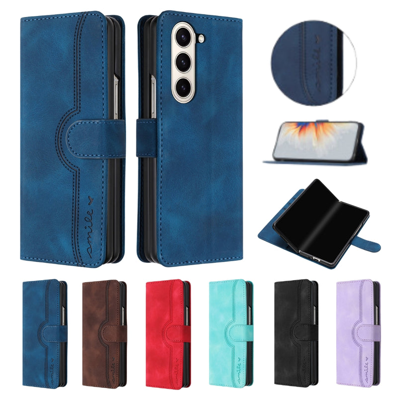 Load image into Gallery viewer, Samsung Galaxy Z Fold 6 (SM-F956) - Business PU Leather Stand Series Case
