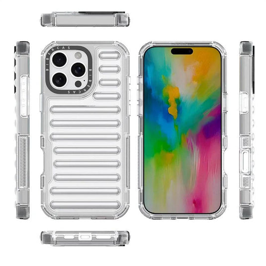 [Magsafe Compatible] Apple iPhone 12/12 Pro/12 Pro Max - Multi-airbag Transparent Drop Proof Essentials Series Case