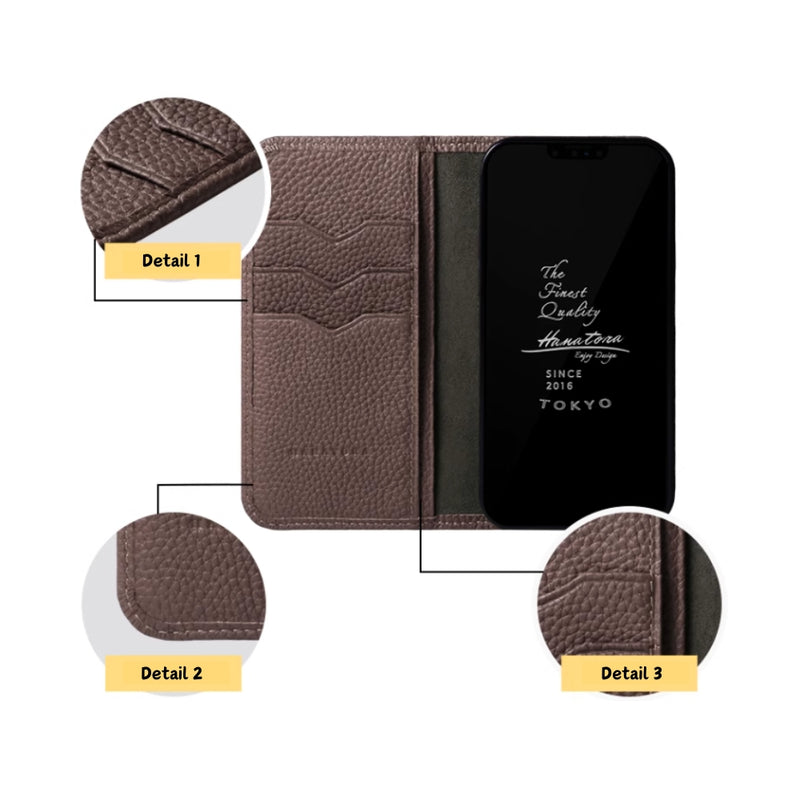 Load image into Gallery viewer, [With Card Slot][Snap Buckle] Apple iPhone 13/mini/Pro/Max - TPU Shockproof Magnetless Genuine Leather Flip Wallet Series Stand Case
