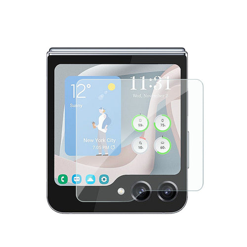 [Standard 9H] Samsung Galaxy Z Flip 7 5G (SM-F751) - Standard Tempered Glass Screen Protector - i-Station Mobile Phone & Electronic Device Repair and Accessories