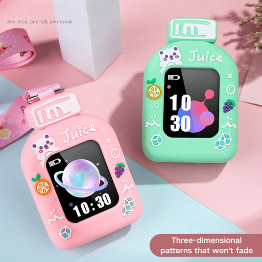 imoo Watch Phone Z2 - Cartoon Neck-Hanging Silicone Protective Case with Cartoon Lanyard