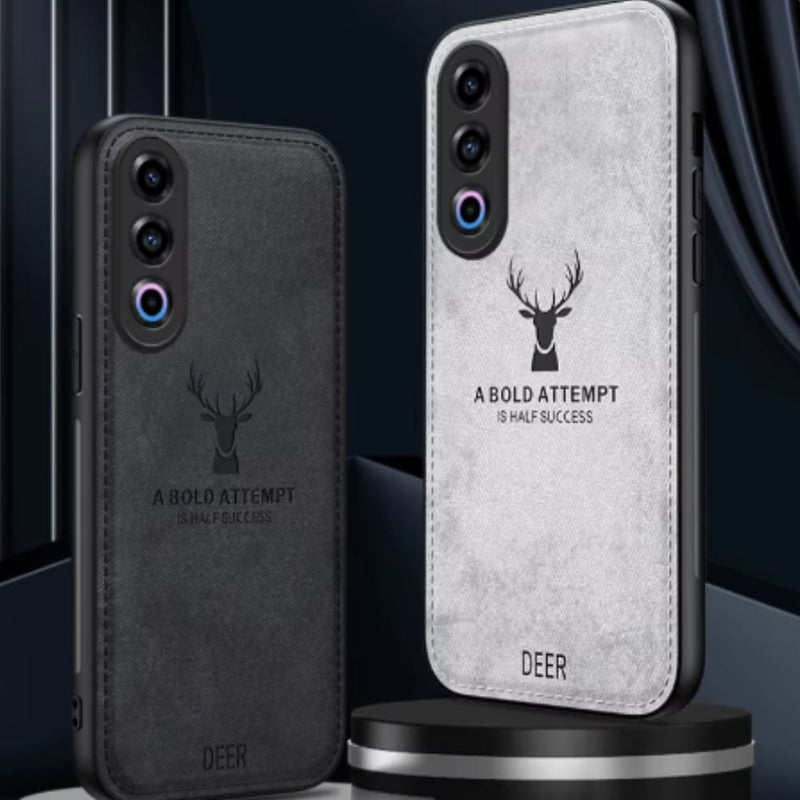 Load image into Gallery viewer, OPPO Reno 12 Pro 5G (CPH2629) - Fashion Deer Head PU Leather Essentials Series Case
