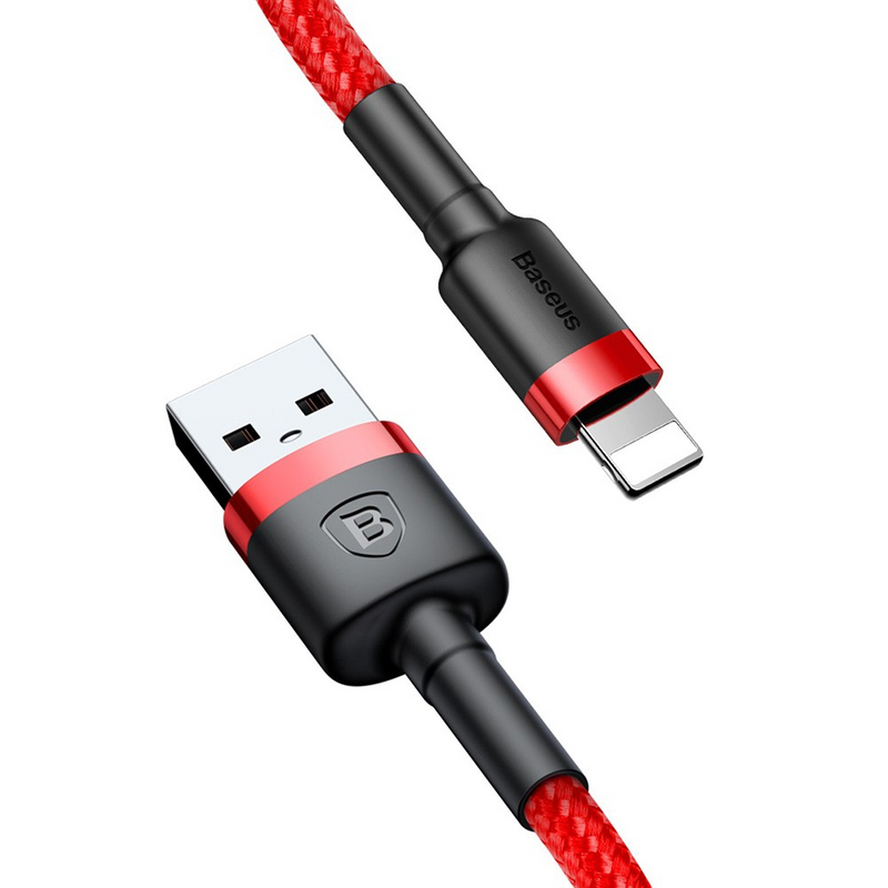 Load image into Gallery viewer, Baseus Cafule Fast Charge USB For IP 2A 3M
