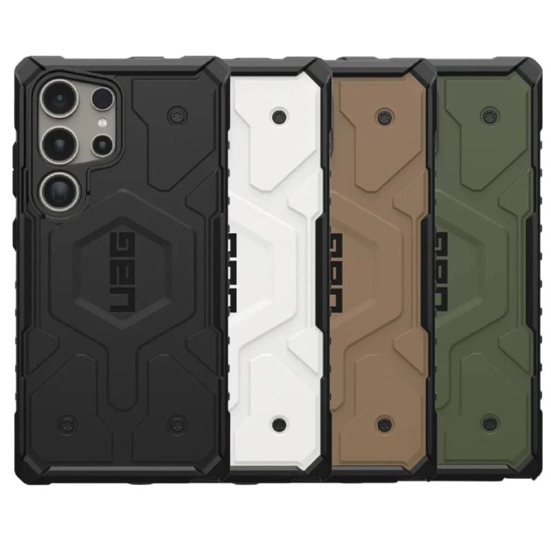 Load image into Gallery viewer, [Magsafe Compatible] Samsung Galaxy S24(SM-S921)/Plus(SM-S926)/Ultra(SM-S928) - UAG Hard Shell Magnetic Shock Absorption Mechanics Series Case
