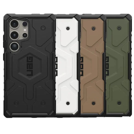 [Magsafe Compatible] Samsung Galaxy S24(SM-S921)/Plus(SM-S926)/Ultra(SM-S928) - UAG Hard Shell Magnetic Shock Absorption Mechanics Series Case