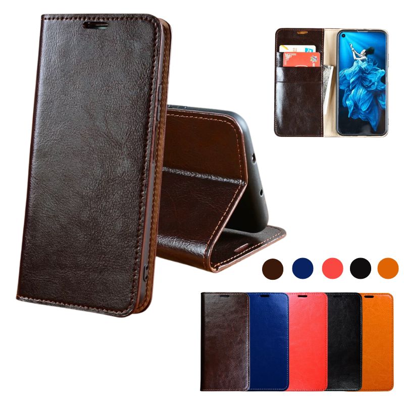 [With Card Solt] OPPO Reno 9 & Pro & Plus - Full Coverage Shockproof Flip Cover Genuine Leather Series Case - i-Station Mobile Phone & Electronic Device Repair and Accessories
