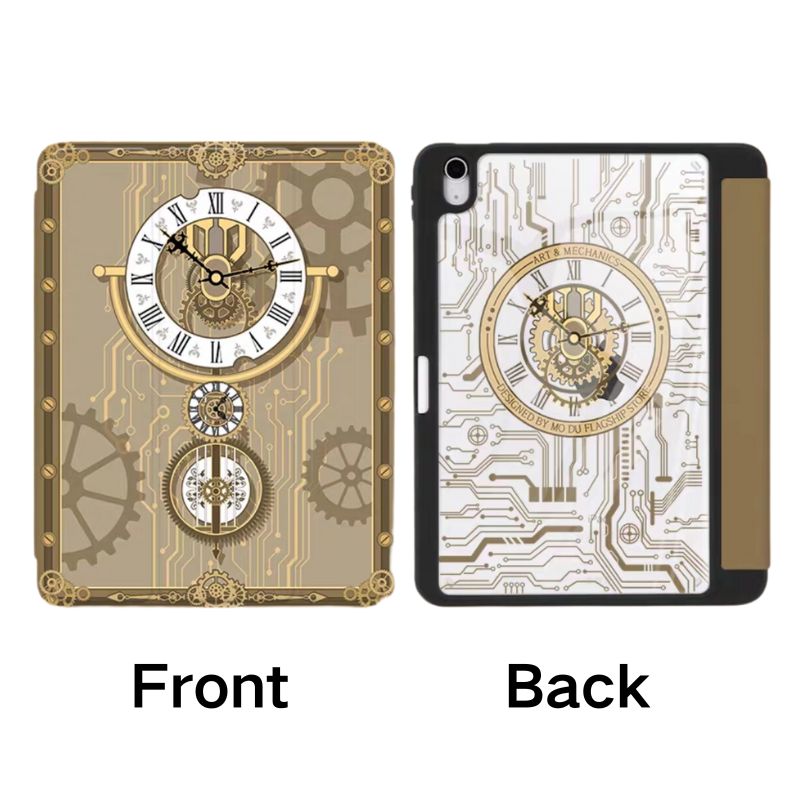 Load image into Gallery viewer, [With Pen Slot] Apple iPad Pro 4th/5th Gen (2020/2021) 11&quot; - Acrylic Mechanical Age Elements Fashion-Forward Series Case
