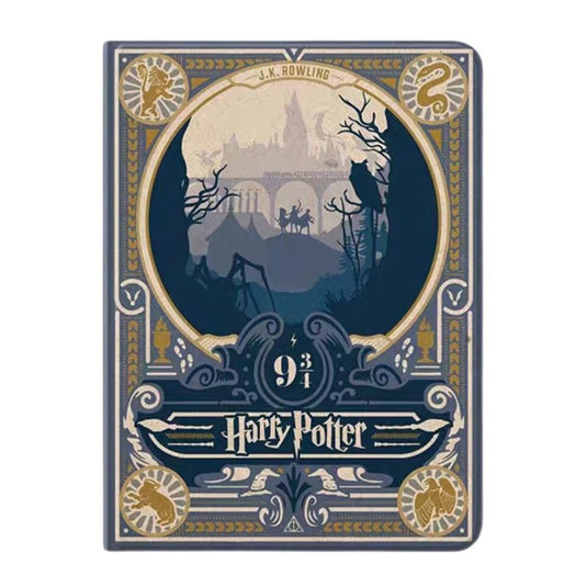 [With Pen Slot] Apple iPad Pro 4th/5th/6th Gen (2020/2021/2022) 12.9" - Double-Sided Color Printed  Harry Potter Fashion-Forward Series Case