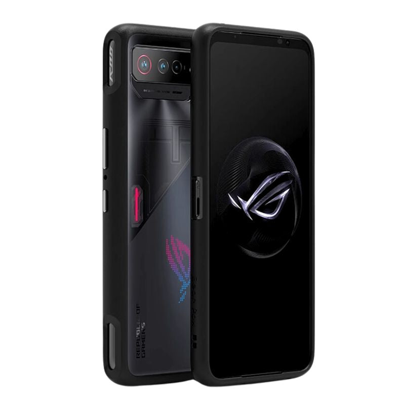 ASUS Rog Phone 7 & 7 Ultimate - Transparent & Matte Military-grade Shockproof Heavy Duty Series Case - i-Station Mobile Phone & Electronic Device Repair and Accessories